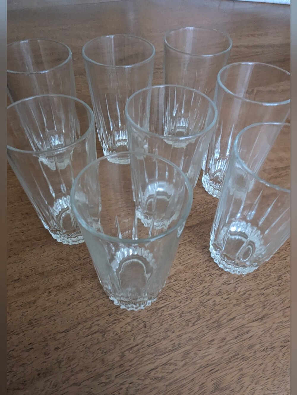 Vintage Arcoroc 10 oz juice glasses, set of 8